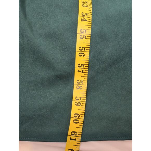 Mac Duggal Bateau Neck Embellished Cap Sleeve Gown #55718 Emerald Green, Sz 10 - Picture 16 of 16